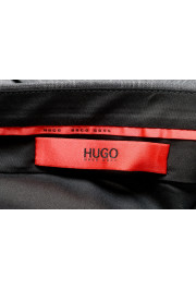 Hugo Boss Men's "Simmons182" Regular Fit Plaid 100% Wool Flat Front Dress Pants: Picture 4
