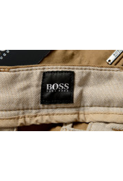 Hugo Boss Men's "Kaito1" Brown Flat Front Casual Pants: Picture 4