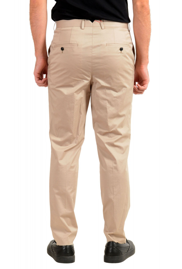 Hugo Boss Men's "Hening182" Beige Flat Front Pants: Picture 3