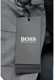 Hugo Boss Men's "Genesis4" Gray Cashmere Wool Flat Front Dress Pants: Picture 4