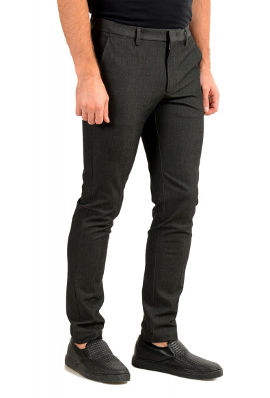 Hugo Boss Men's "Kaito1" Gray Flat Front Casual Pants: Picture 2