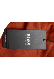 Hugo Boss Men's "Frencis" Brown Wool Pleated Front Pants: Picture 4
