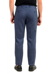 Hugo Boss Men's "Lenon2" Blue 100% Wool Flat Front Dress Pants: Picture 3