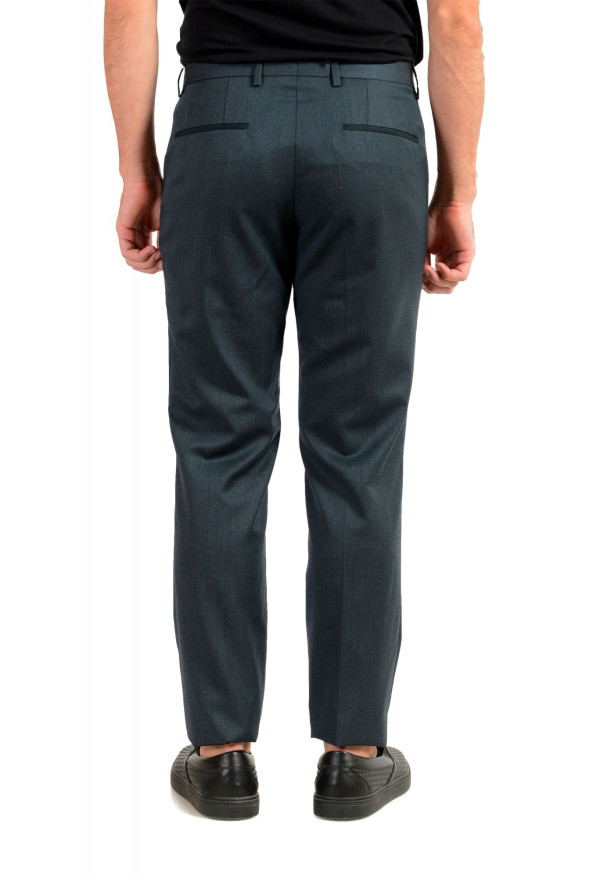 Hugo Boss Men's "Gido" Forest Green 100% Wool Flat Front Pants: Picture 3