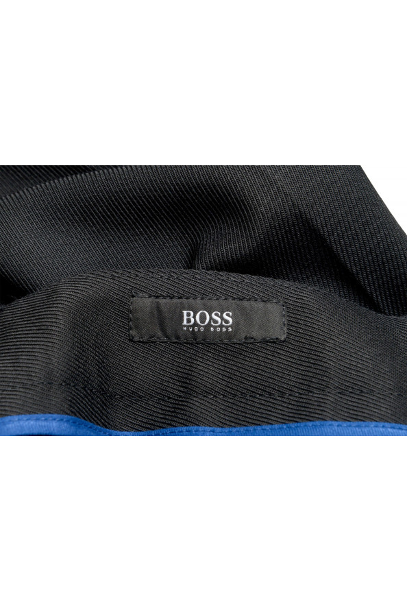 Hugo Boss Men's "Porte" Black Wool Pleated Front Casual Pants: Picture 5