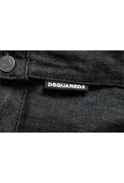 Dsquared2 Women's "Medium Waist Skinny Jean" Black Wash Jeans: Picture 5