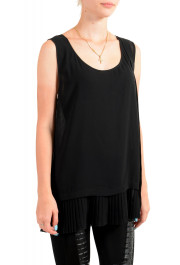 Just Cavalli Women's Black See Through Sleeveless Blouse Top : Picture 2