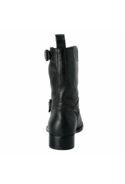 Belstaff "England" Women's Leather Black Ankle Boots Shoes: Picture 3