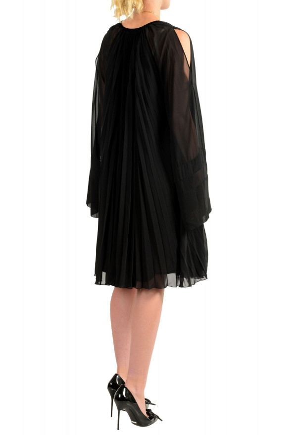 Just Cavalli Women's Black Pleated Dress: Picture 3