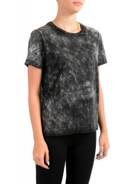 Just Cavalli Women's Acid Wash Crewneck Blouse T-Shirt Top : Picture 2