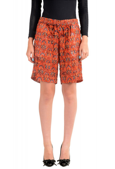 Just Cavalli Women's Multi-Color Silk See Through Shorts 