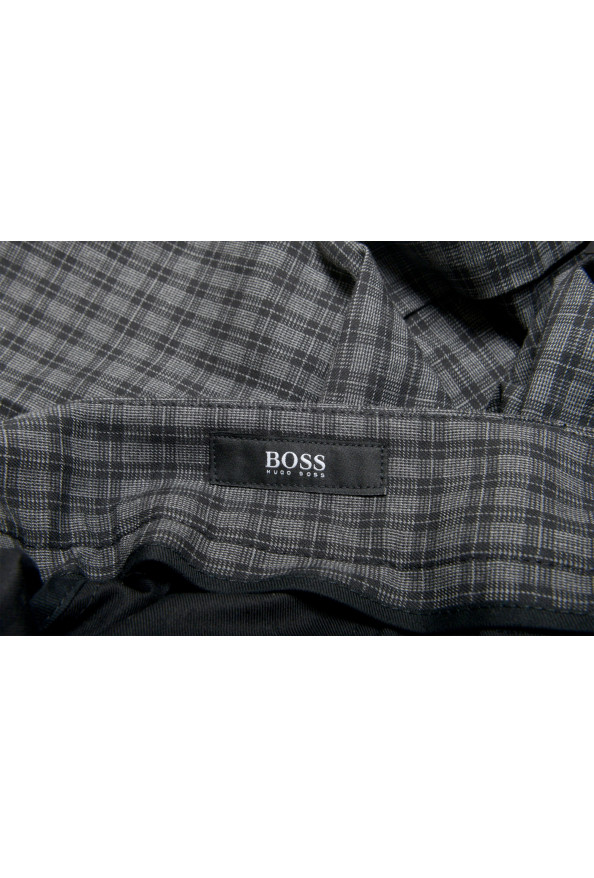 Hugo Boss Men's "Porte" Gray Plaid Pants : Picture 5