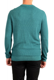Hugo Boss "Kustorio" Men's Green 100% Wool Crewneck Pullover Sweater: Picture 3