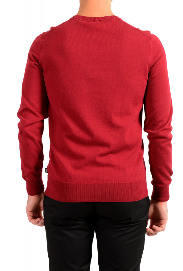 Hugo Boss "Pacello" Men's Red V-Neck Pullover Sweater: Picture 3