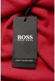 Hugo Boss "Pacello" Men's Red V-Neck Pullover Sweater: Picture 6