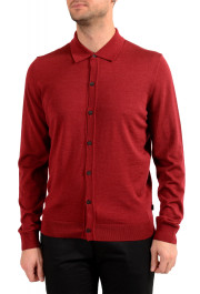 Hugo Boss "Dercole" Men's Silk Wool Cardigan Pullover Sweater