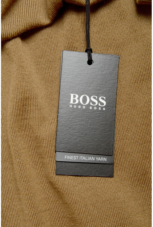 Hugo Boss "Leno-P" Men's 100% Wool Crewneck Pullover Sweater: Picture 5