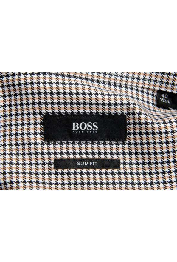 Hugo Boss Men's "Jango" Slim Fit Long Sleeve Dress Shirt: Picture 7