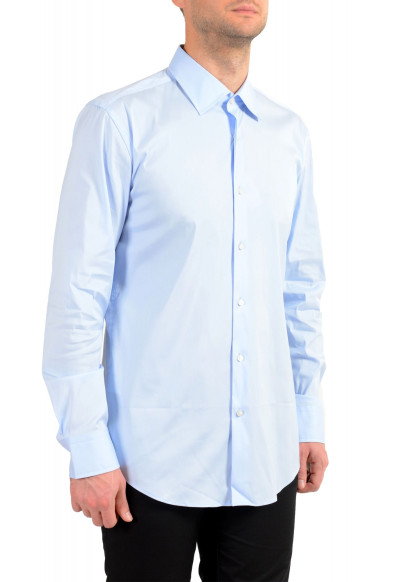 Hugo Boss Men's "Jango" Slim Fit Blue Long Sleeve Dress Shirt: Picture 2