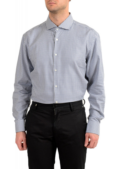 Hugo Boss Men's "Mark US " Sharp Fit Plaid Dress Shirt : Picture 2