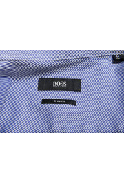 Hugo Boss Men's "Jason" Slim Fit Striped Long Sleeve Dress Shirt : Picture 7