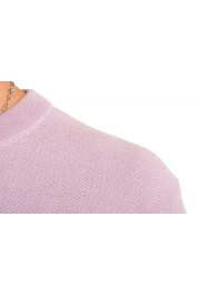 Hugo Boss "Ori" Men's Lilac Crewneck Pullover Sweater: Picture 4