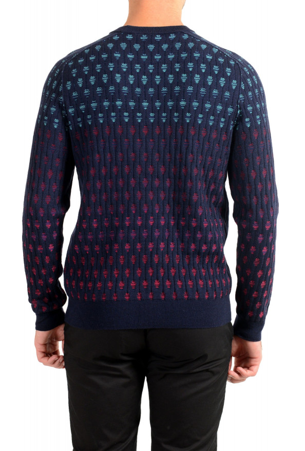 Hugo Boss "Agradeo" Men's Multi-Color Wool Crewneck Pullover Sweater: Picture 3