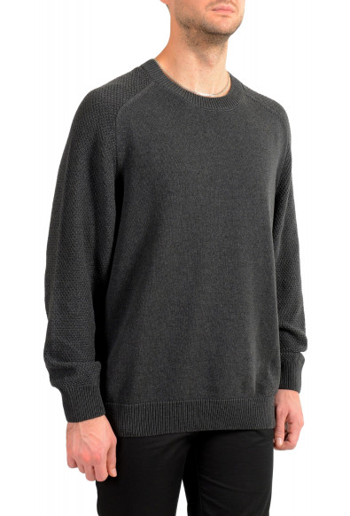 Hugo Boss "Kamiscos" Men's Gray Crewneck Pullover Sweater : Picture 2