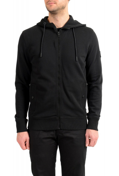 Hugo Boss "Zounds 1" Men's Black Full Zip Hooded Track Sweater Jacket