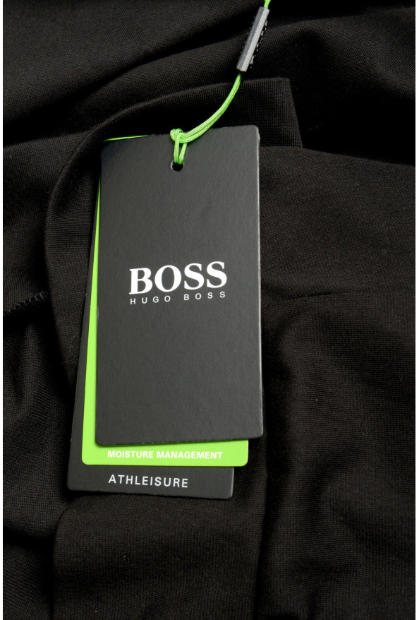 Hugo Boss Men's "Swoody" Black Hooded Stretch T-Shirt: Picture 6