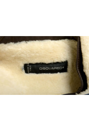 Dsquared2 Women's Denim & Leather Fur Full Zip Shearling Jacket : Picture 6
