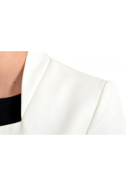 Dsquared2 Women's White Full Zip Cropped Blazer : Picture 5