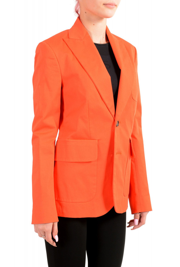 Dsquared2 Women's Bright Orange Two Button Blazer: Picture 2