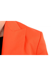 Dsquared2 Women's Bright Orange Two Button Blazer: Picture 4