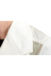 Versace Jeans Women's Silver Full Zip Bomber Jacket: Picture 4