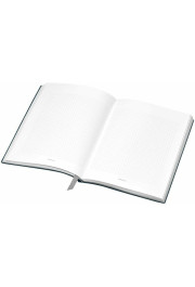 Montblanc Fine Stationery #146 Flannel Premium Paper Squared Silver Cut Notebook: Picture 2