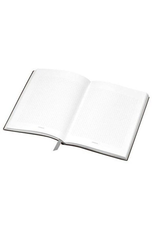 Montblanc Fine Stationery #146 Tobacco Premium Paper Squared Silver Cut Notebook: Picture 3
