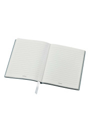 Montblanc Notebook #146 "Electric Blue" Premium Paper Lined Silver Cut Notebook: Picture 3