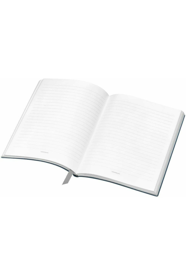 Montblanc Fine Stationery #146 Flannel Premium Paper Lined Silver Cut Notebook: Picture 3