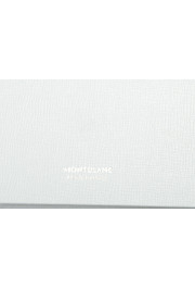 Montblanc Notebook #146 White Leather Premium Paper Lined Silver Cut Notebook: Picture 4