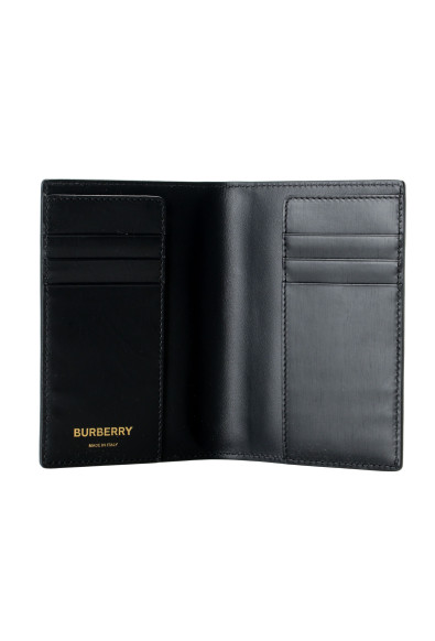Burberry Black 100% Leather Passport Cover: Picture 2