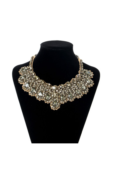 Valentino Garavani Women's Crystal Collar Statement Necklace