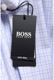 Hugo Boss Men's "Jason" Slim Fit Easy Iron Plaid Dress Shirt: Picture 6