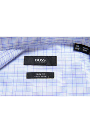 Hugo Boss Men's "Jason" Slim Fit Easy Iron Plaid Dress Shirt: Picture 7