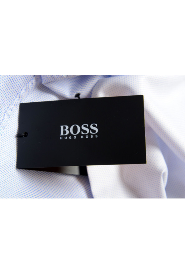 Hugo Boss Men's "Isko" Slim Fit Light Blue Dress Shirt: Picture 6