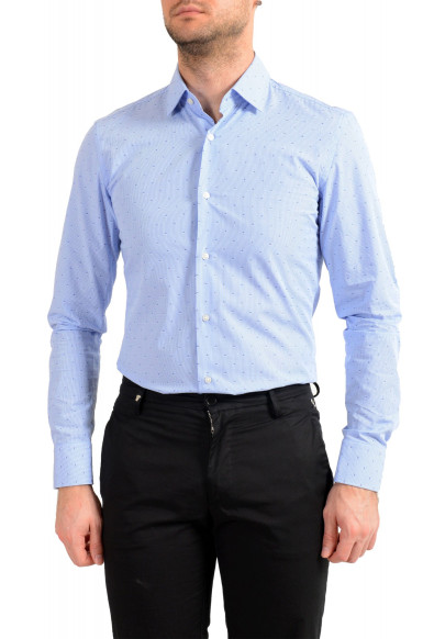 Hugo Boss Men's "Jenno" Slim Fit Plaid Dress Shirt: Picture 2