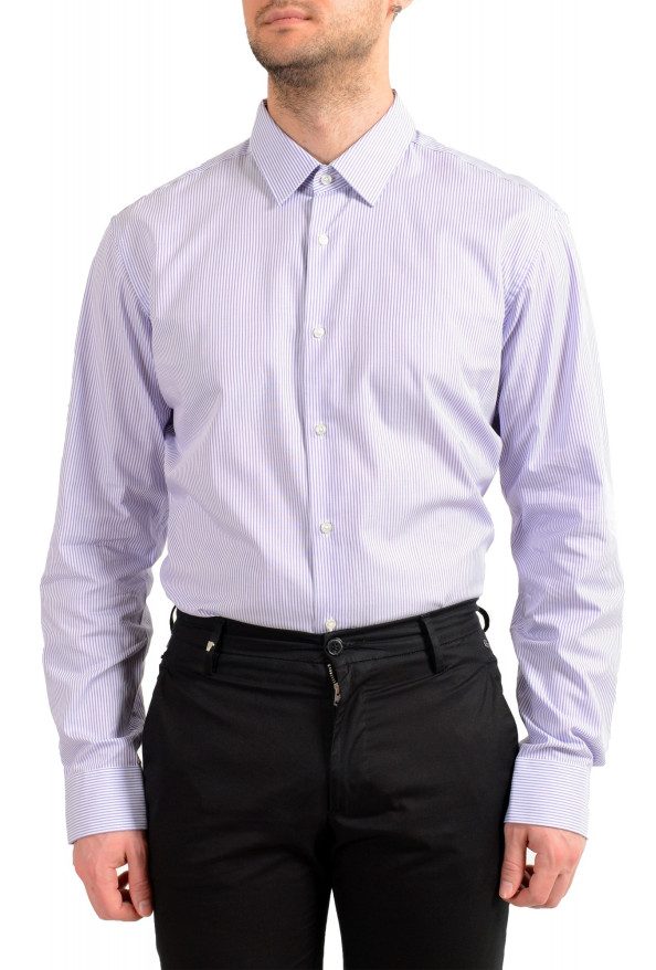 Hugo Boss Men's "Eliott" Regular Fit Striped Dress Shirt: Picture 2