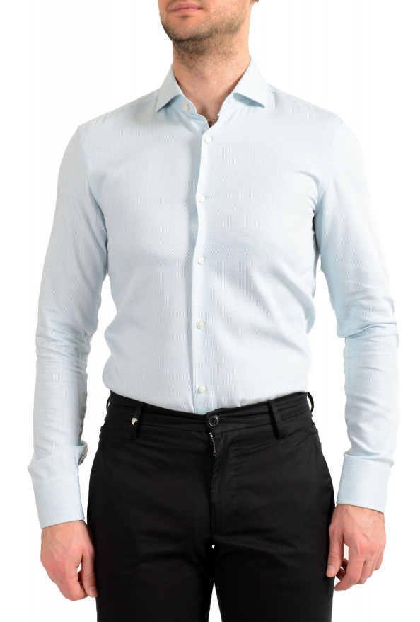 Hugo Boss Men's "Jason" Slim Fit Geometric Print Dress Shirt: Picture 2