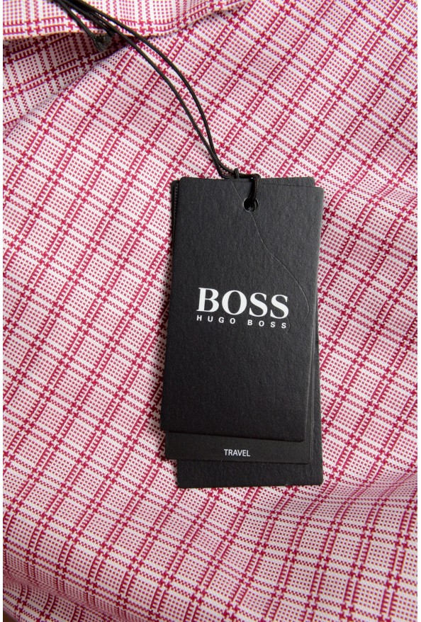 Hugo Boss Men's "Gordon" Regular Fit Plaid Dress Shirt: Picture 7