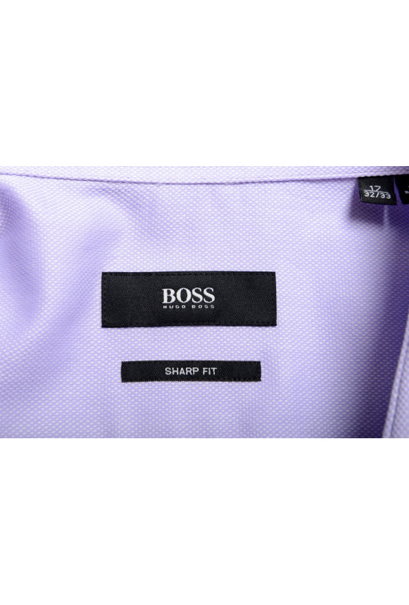 Hugo Boss Men's "Marley US" Sharp Fit Purple Dress Shirt: Picture 7